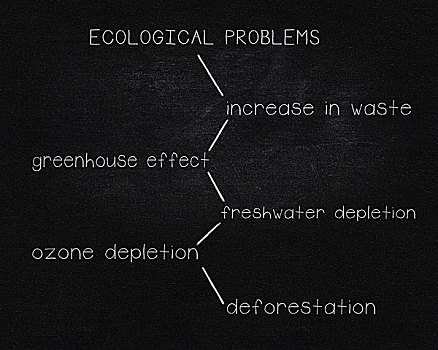 生态,问题,黑板,概念