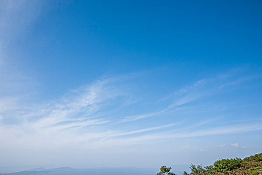 重庆涪陵区和顺镇寺院坪四眼坪风电场上的云