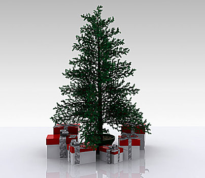 圣诞树,礼物