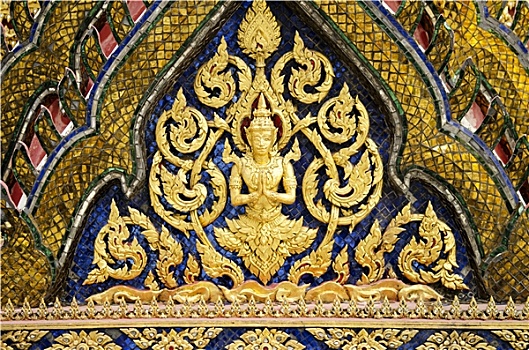 大皇宫,庙宇,特写,曼谷,泰国