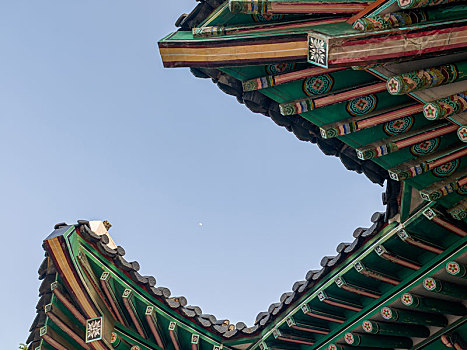 韩国首尔古建筑韩屋