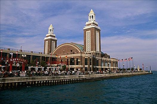 海军码头,芝加哥,伊利诺斯,美国