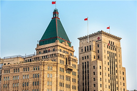 和平饭店,中国银行,建筑,上海,中国