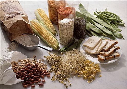 种类,豆类,商品,小麦粉