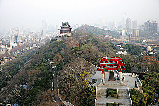 武汉蛇山黄鹤楼公园