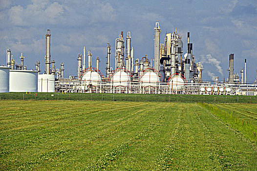 炼油厂,靠近,联合,路易斯安那