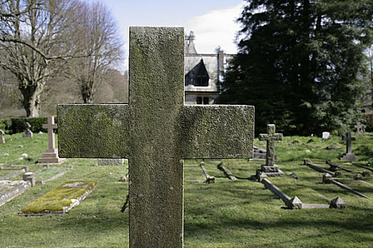 十字架,墓地