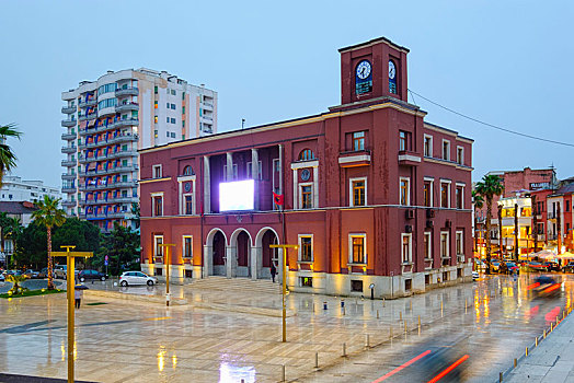 市政厅,阿尔巴尼亚,欧洲