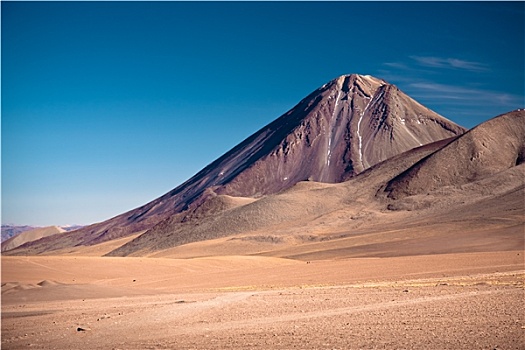 火山,阿塔卡马沙漠,智利,风景,佩特罗