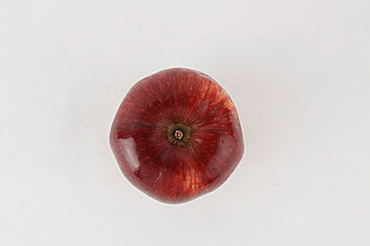 影棚拍摄的红苹果
