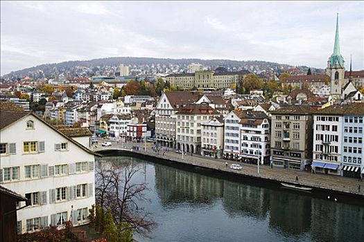 利马特河,苏黎世,瑞士
