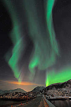 北极光,特罗姆瑟,挪威