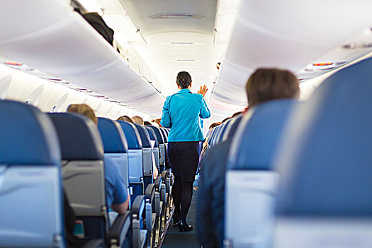 室内,飞机,乘客,座椅