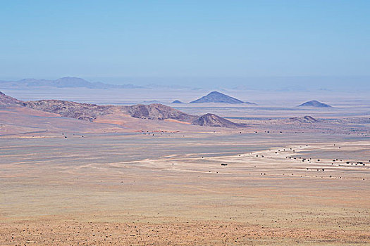 风景,纳米布沙漠,纳米比亚,非洲