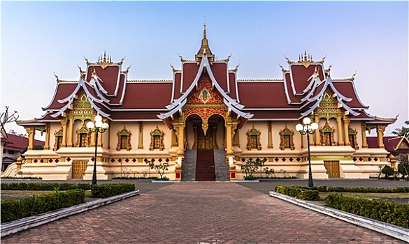 寺院,老挝