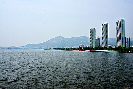 石岛镇海滨景色