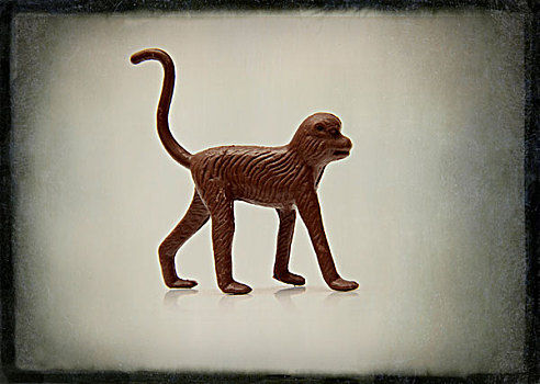 猴子,小雕像