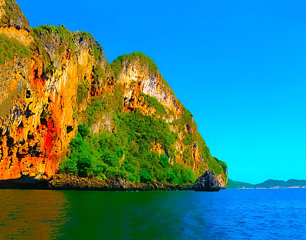 热带,风景,岛屿,安达曼海,泰国