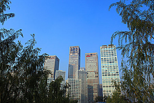 北京cbd商圈建筑