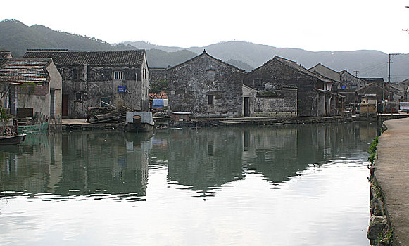 东钱湖,韩岭村,山村,老街,古韵