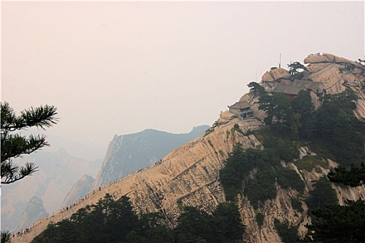 陡峭,悬崖,神圣,攀升,掸邦,中国