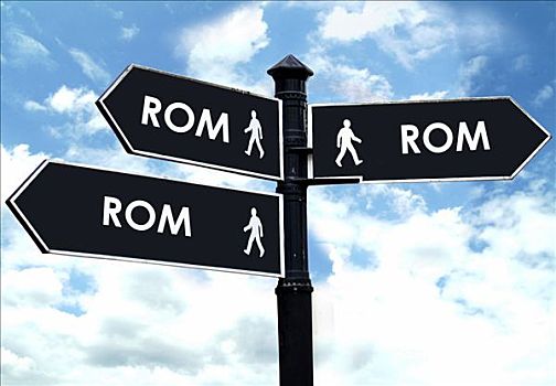 象征,道路,罗马