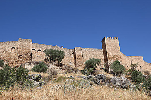 老城墙,隆达,安达卢西亚,西班牙