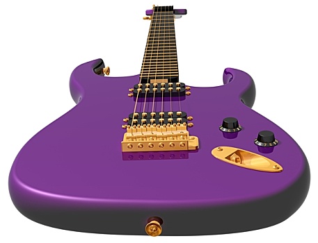 紫色,电吉他