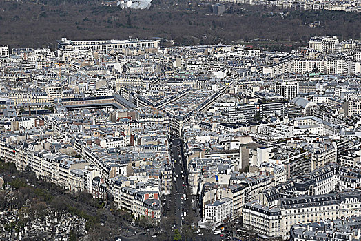 巴黎城市全景