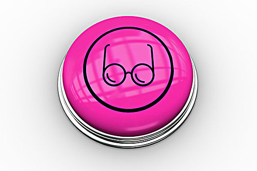 眼镜,粉色,按键