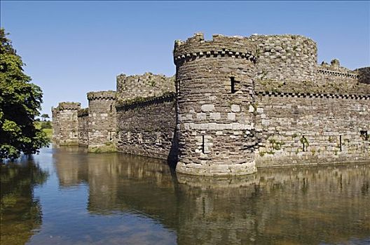 威尔士,安格尔西岛,设计,圣乔治,城堡,一个,铁,建筑,权威