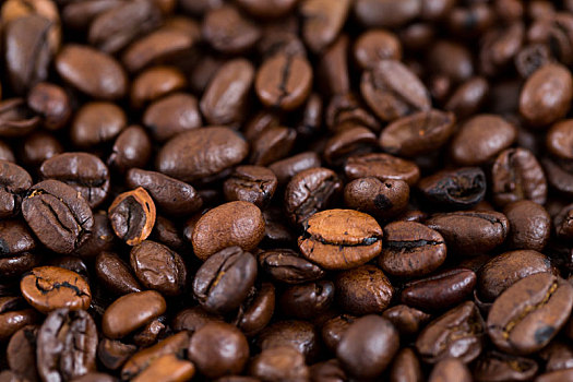 褐色,咖啡豆,背景