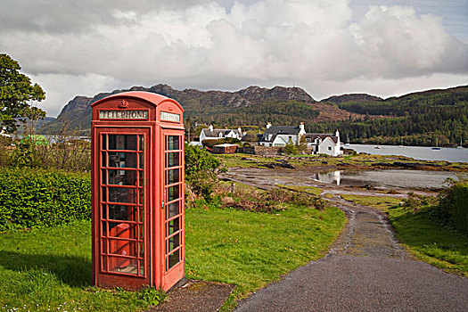 电话亭,苏格兰