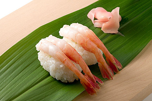 虾,寿司
