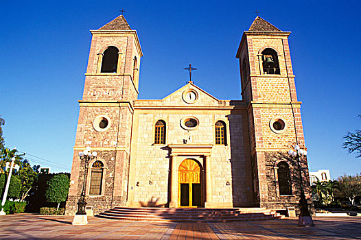 墨西哥,下加利福尼亚州,教堂