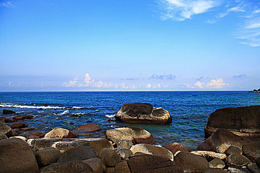 大花角海边岩石风光