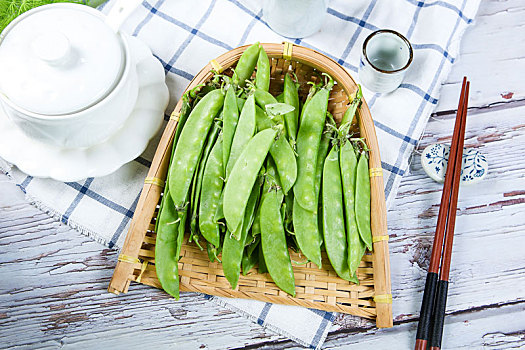 新鲜时令蔬菜荷兰豆豌豆