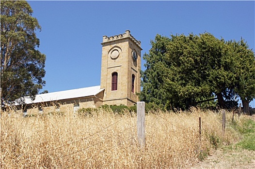 教堂,里士满,塔斯曼海,澳大利亚