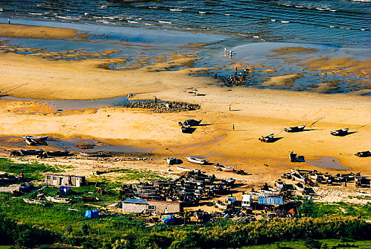 2009,年的,山东烟台,莱山,风光