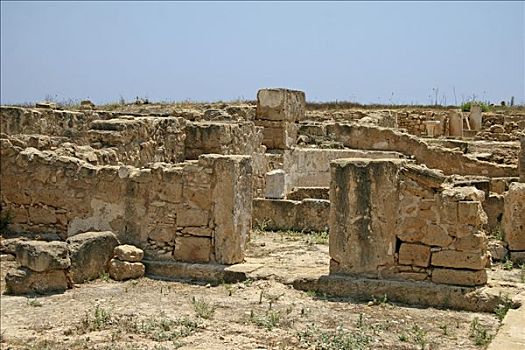 考古,罗马,遗址,帕福斯,塞浦路斯