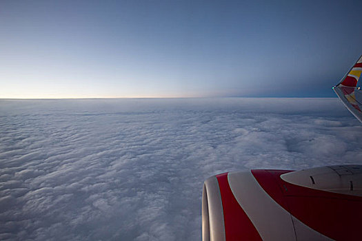 高空飞行,空中美景