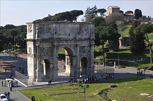 凯旋门,历史,地区,罗马,意大利,欧洲