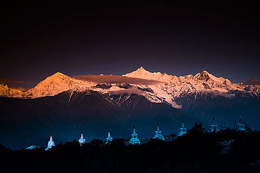 云南,德钦县,香格里拉,梅里雪山