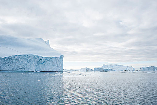 格陵兰,伊路利萨特冰湾,冰山,风景
