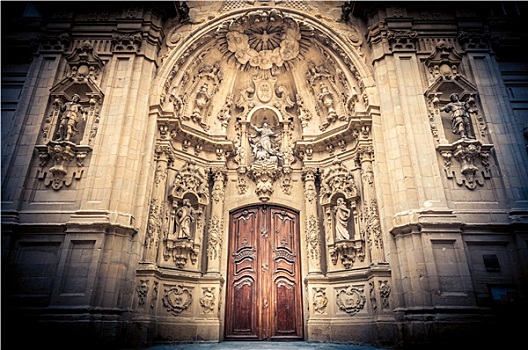 圣玛丽,大教堂,圣塞巴斯蒂安,西班牙