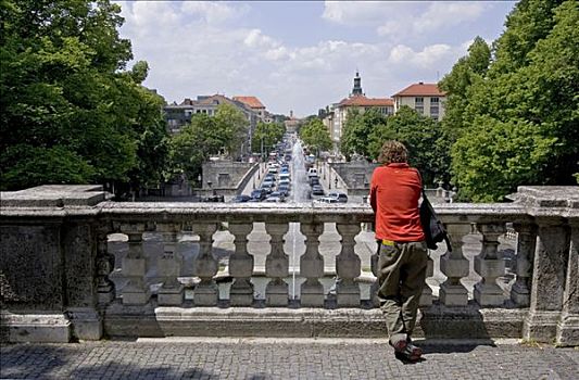 慕尼黑,德国,2005年,一个,男人