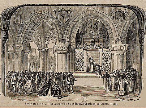 场景,歌剧院,巴黎,1867年