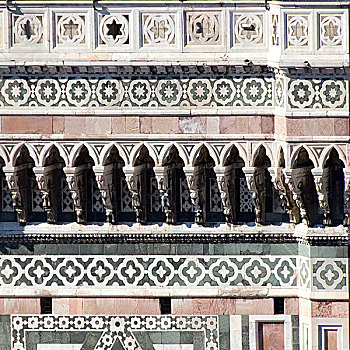 佛罗伦萨,建筑细节,塔,广场,中央教堂