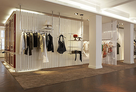 商店,同伴,2007年,伦敦,悬挂,轨道,衣服