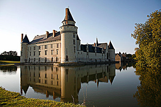 法国,曼恩-卢瓦尔省,安茹,城堡,15世纪